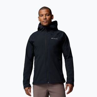 Férfi softshell dzseki Columbia Trailborne black