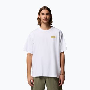 Férfi póló Columbia CSC Heavyweight Iconic Tee white/repeated peaks