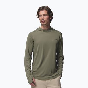 Férfi túrafelső Columbia Zero Rules Lite Hoodie stone green