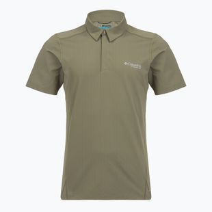 Férfi póló Columbia Diamond Peak Pro Polo stone green