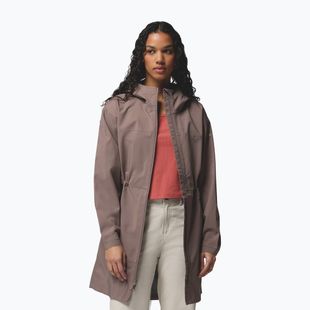 Női esőkabát Columbia Weekend Adventure II Long Shell iron