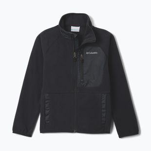 Gyerek polár pulóver Columbia Fast Trek V Full Zip black
