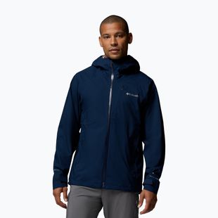 Férfi softshell dzseki Columbia Trailborne 2.5L collegiate navy