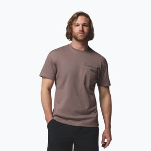 Férfi póló Columbia Echo Passage SS Crew iron