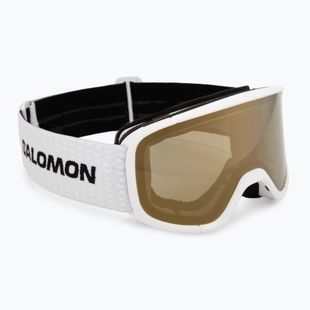 Gyerek síszemüveg Salomon Lumi Acces Jr white/flash gold