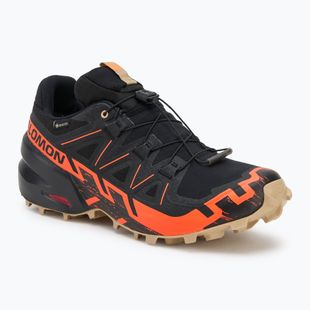 Férfi futócipő Salomon Speedcross 6 GTX fekete/sokk narancs/fehér bors