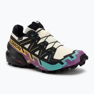 Női futócipő Salomon Speedcross 6 GTX átlátszó sárga/fekete/vízesés