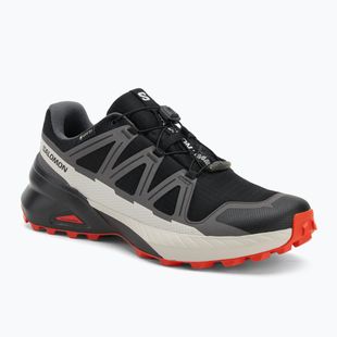 Férfi Salomon Speedcross Peak GTX futócipő fekete/castlerock/cseresznye paradicsom