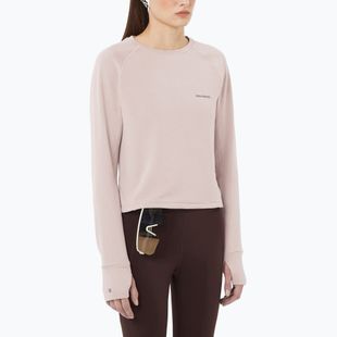 Női túrapulóver Salomon Essential Lightwarm CN etherea