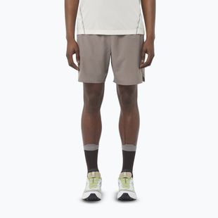 Férfi futó rövidnadrág Salomon Shakeout Stlr 7" iron