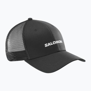 Salomon Logo Trucker sapka mély fekete