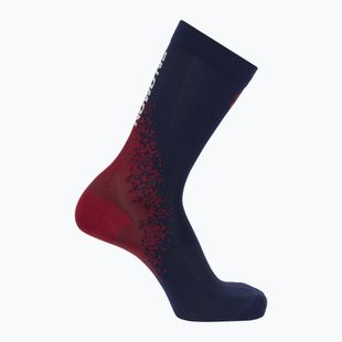 Zoknik Salomon Gravel Crew deep blue/haute red