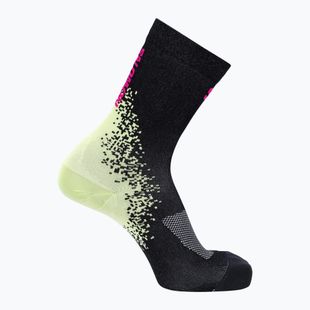Zokni Salomon Gravel Crew pink glo/butterfly