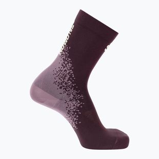 Zokni Salomon Gravel Crew butterfly/dusky orchid/huckleberry