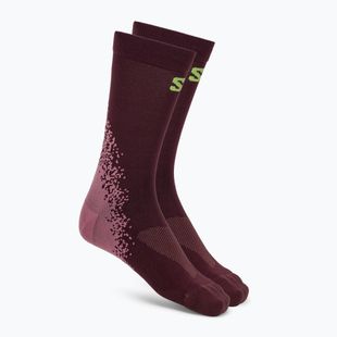 Zokni Salomon Gravel Crew butterfly/dusky orchid/huckleberry