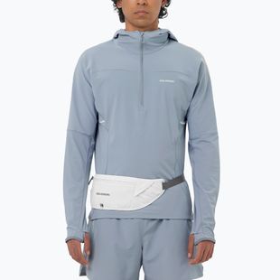 Férfi futódzseki Salomon Sense Aero Hybrid Half Zip Hooded trade winds