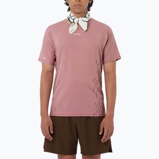 Salomon Sense Aero férfi futópóló SS Tee GFX dusky orchid