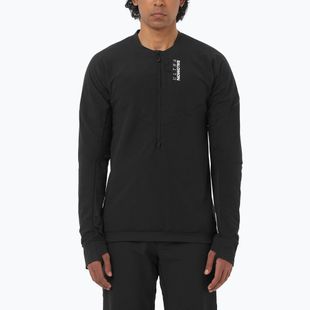 Férfi futópulóver Salomon Ultra Fleece Deep Black