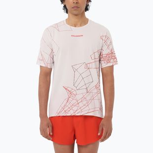 Salomon S/Lab Speed Tee lilac ash/fiery red férfi futópóló
