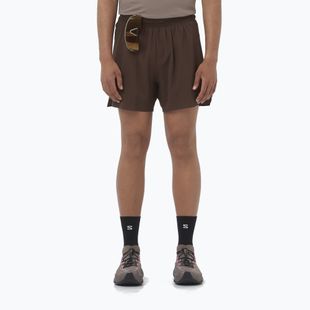 Salomon Sense Aero Stow férfi futóshort 5" coffee bean