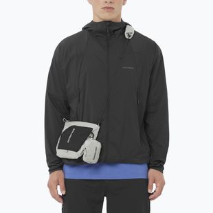Férfi szélálló dzseki Salomon Outwind Full Zip mélyfekete