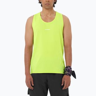 Salomon Sense Aero Singlet férfi futópóló GFX acid lime