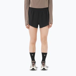 Női futóshort Salomon Sense SPLT 3" deep black