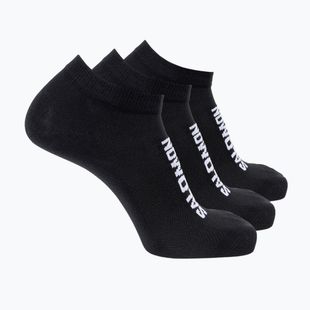 Zokni Salomon Everyday Lite Low 3 pairs black/black/black