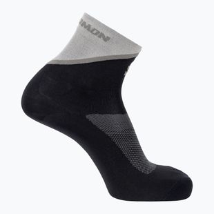 Zokni Salomon Pulse Ankle black/gull gray/silver cloud