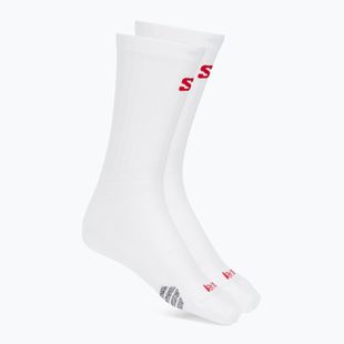 Zokni Salomon S/Lab Phantasm Crew 3 white/fiery red