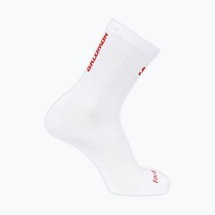 Zokni Salomon S/Lab Phantasm Crew 3 white/fiery red