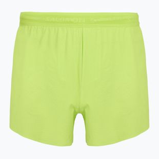 Salomon Sense Aero férfi futóshort SPLT 3 "acid lime"