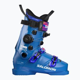 Férfi síbakancs Salomon S/Pro Alpha C BOA 130 race blue/white/equipe red
