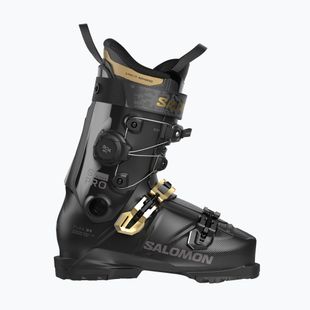 Női sícipők Salomon S/Pro Alpha C Boa 95 W black/gold met./dark grey met