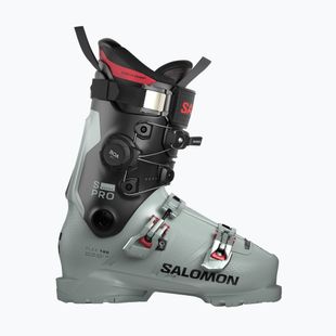 Férfi sícipők Salomon S/Pro Supra Boa 130 wrought iron/black/samba met.