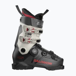 Férfi sícipők Salomon S/PRO Supra S Boa 110 black/gray aurora/samba met