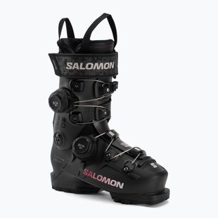 Női sícipők Salomon S/PRO Supra Dual Boa 115 W black/beluga met/raspberry