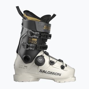 Női sícipők Salomon S/PRO Supra S Boa 105 W gray aurora/black/gold met