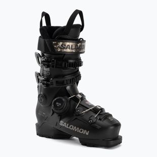 Női sícipők Salomon S/PRO Supra S Boa 85 W black/beluga met/light bronze met