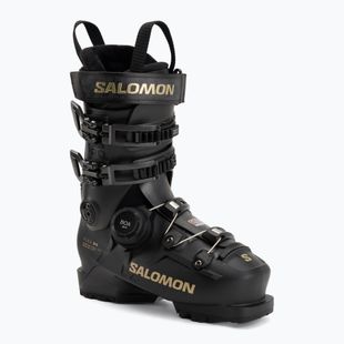 Női sícipők Salomon S/PRO Supra S Boa 95 W black/beluga met/gold met