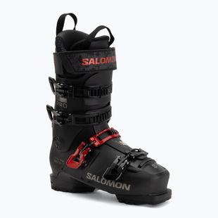 Férfi sícipők Salomon S/PRO Supra 110 black/samba met/beluga met