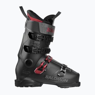 Férfi sícipők Salomon S/PRO Supra 110 black/samba met/beluga met