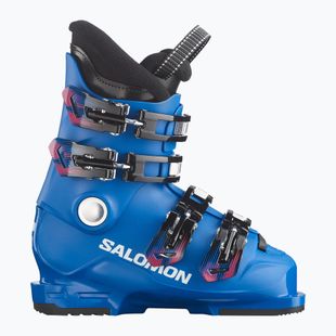Gyermek sícipők Salomon Equipe 60T L Jr race blue/white/equipe red