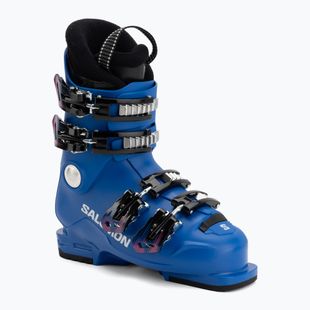 Gyermek sícipők Salomon Equipe 60T M Jr race blue/white/equipe red