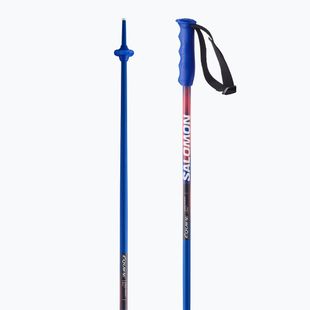Gyermek síbotok Salomon Equipe ALU Jr race blue/red
