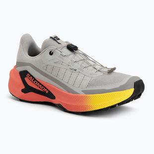 Férfi futócipők Salomon Genesis 2 gray violet/safety yellow
