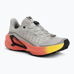 Női futócipők Salomon Genesis 2 gray violet/safety yellow
