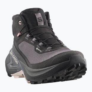 Női kirándulócipők Salomon Genesis Mid GTX black/dawn pink