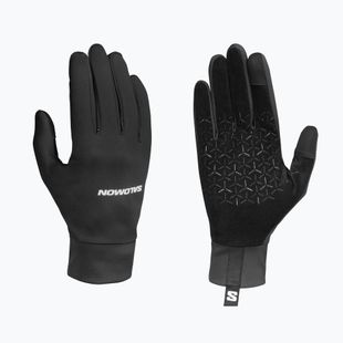 Futókesztyűk Salomon Tech Softshell deep black