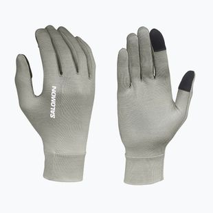 Futókesztyűk Salomon Merino Gloves castor gray